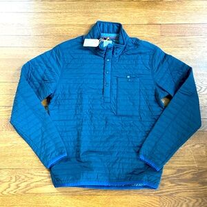 Relwen Windzip Popover in Midnight size M NWT